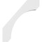 Ekena Millwork 3 1/2-in. W x 30-in. D x 34-in. H Legacy Architectural Grade PVC Knee Brace BRCP035X30X34LEC - alternate 4